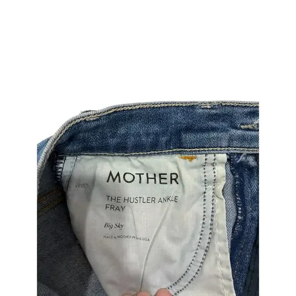 Mother The Hustler Ankle Fray Jean - Picture 7 of 8